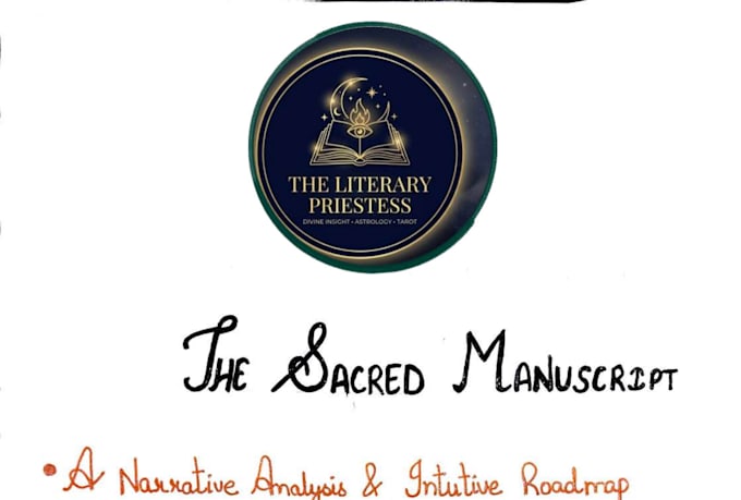 write premium handwritten therapeutic tarot reading soul manuscripts
